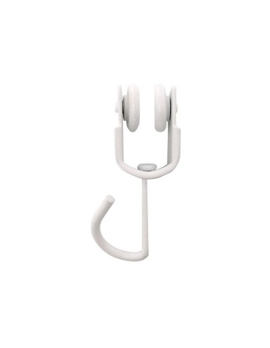 POLEA RIEL CORTINA INT.TOLDO.BLCO. 10 UN