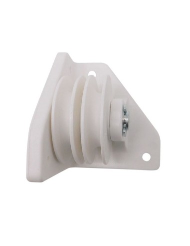 POLEA LATERAL PERGOLA TOLDO. BLCO.