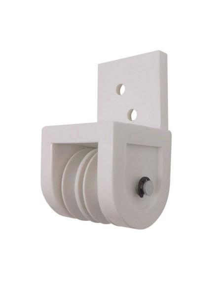 POLEA FRONTAL PERGOLA TOLDO. BLCO.