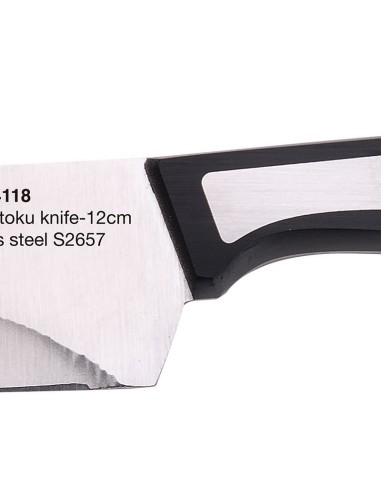 S.SHARP. CUCHILLO SANTOKU MINI 12CM.INOX