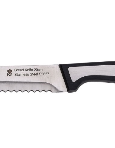 S.SHARP. CUCHILLO PANERO 20 CM. INOX.