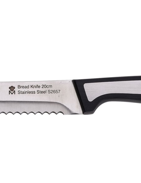 S.SHARP. CUCHILLO PANERO 20 CM. INOX.