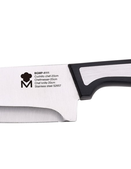 S.SHARP. CUCHILLO CHEF 20 CM. INOX.