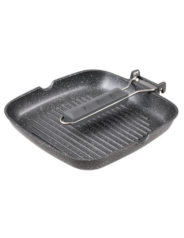 S.ORION. ASADOR ALUM. FORJADO 24X24CM.