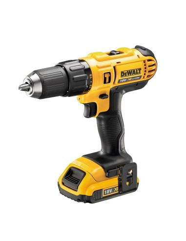 TALADRO PERCUTOR XR 18V, 2BAT LI 2Ah