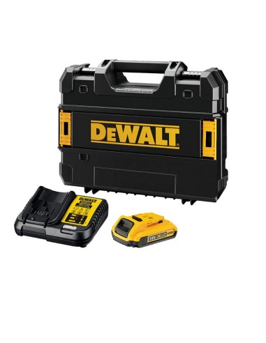 TALADRO PERCUTOR XR 18V, 2BAT LI 2Ah