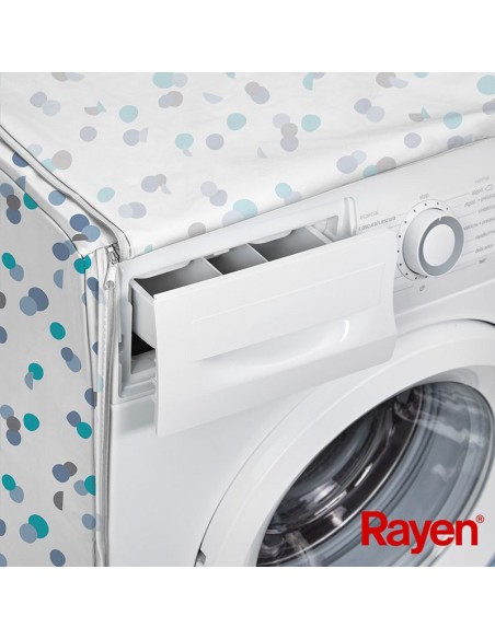 FUNDA LAVADORA FRONTAL ESTAMP. RAYEN