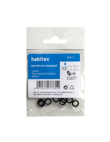 JUNTA TORICA AN-5 6,07X1,78MM.BOLSA.10