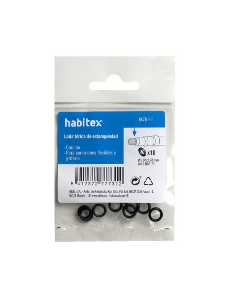 JUNTA TORICA AN-5 6,07X1,78MM.BOLSA.10