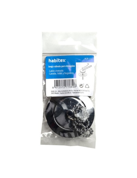 CONJUNTO P/VALVULA BAÑERA HABITEX