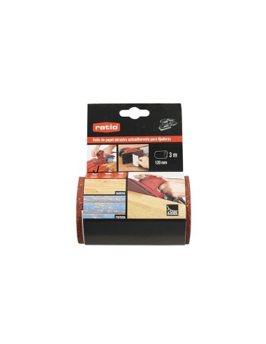 ROLLO PAPEL ABRA 3MTS X120MM G.50 RATIO