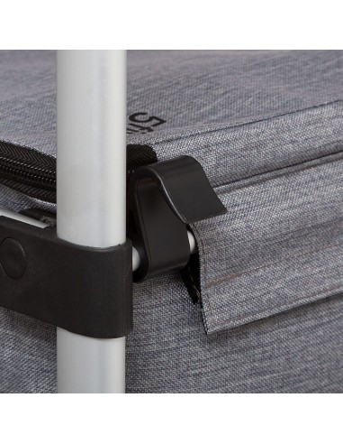 CARRO COMPRA ISOTERMICO 2 RUEDAS GRIS