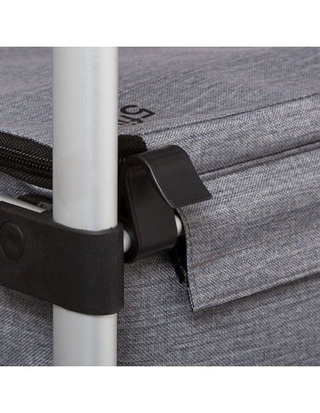 CARRO COMPRA ISOTERMICO 2 RUEDAS GRIS