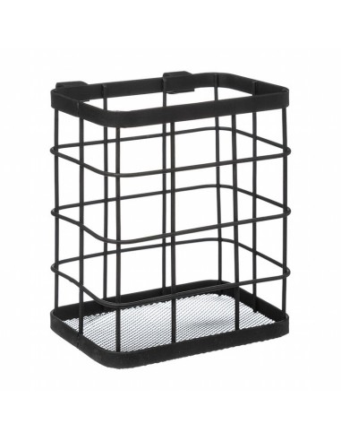 ORGANIZADOR FREGADERO METAL. NEGRO