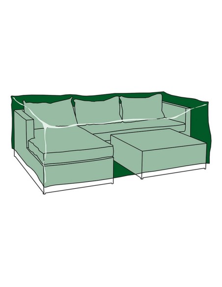 FDA MUEBL.POLIÉST.CONJ.JARDÍN 213X132X74