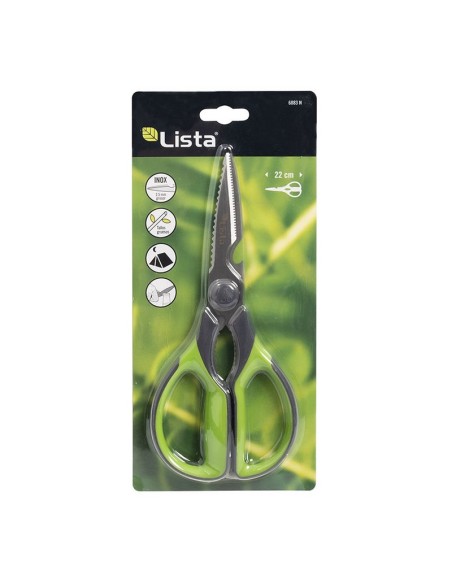 TIJERA MULTI FUNCIONES 220MM.INOX LISTA