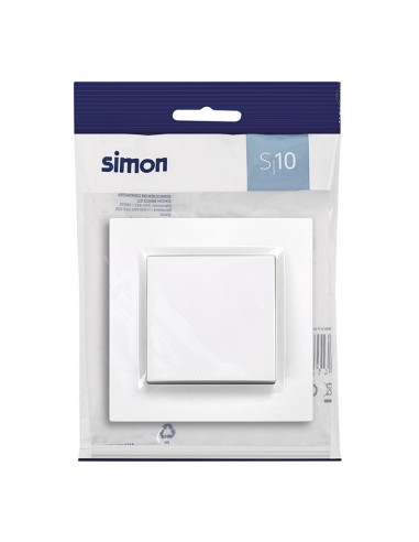 PULSADOR SERIE 10 BLANCO