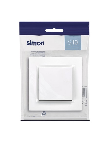 PULSADOR SERIE 10 BLANCO