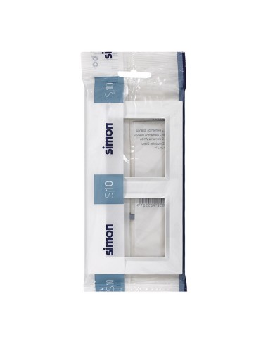 MARCO 2 ELEMENTOS SERIE 10 BLANCO