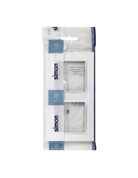 MARCO 2 ELEMENTOS SERIE 10 BLANCO