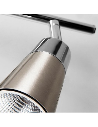 APLIQUE LED VITRO 2 FOCOS 10W CROMADO