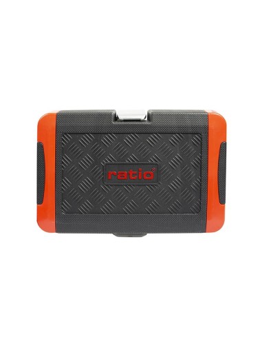 ESTUCHE VASOS Y PUNTAS 46 PCS CR-V RATIO