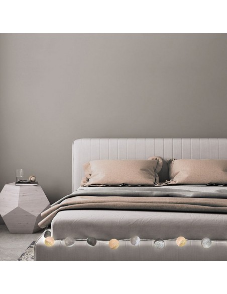 GUIRNALDA LUZ 16 LED PLATA/ORO CMP