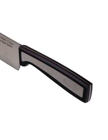 S.SHARP. CUCHILLO SANTOKU 17.5 CM. INOX