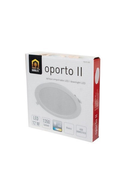 APLIQUE REDON.EMPOT. 4000K LED 12W BLANC