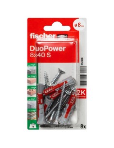BLISTER DUOPOWER 8X40 S BL 8 UD.FISCHER