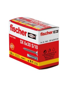 TACO PLASTICO SX 6X30 S/10 CAJA 50 UNID. 2