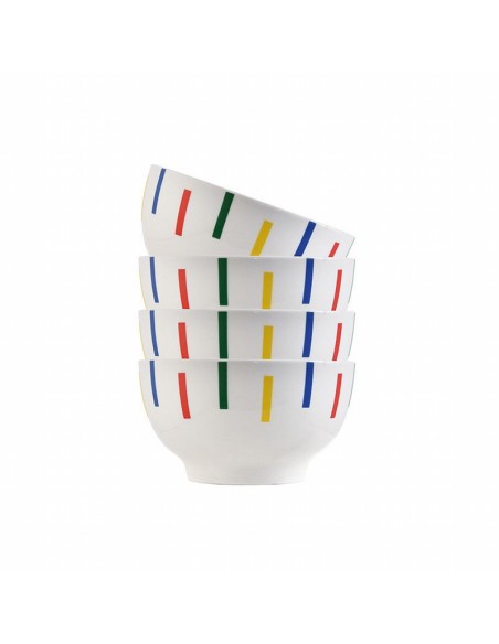 BOL PORCELANA BENETTON 4 UN. 650ML