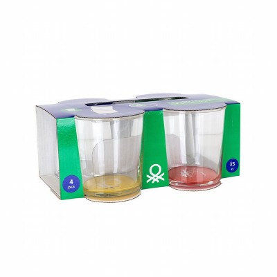 VASOS AGUA BENETTON 4 UN. 33 CL.