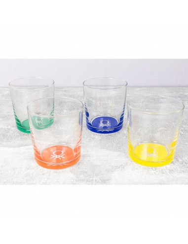 VASOS AGUA BENETTON 4 UN. 33 CL.