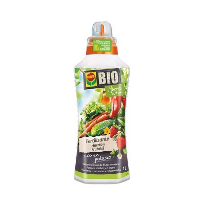 FERTILIZANTE BIO HUERTO/FRUTALES 1 L.