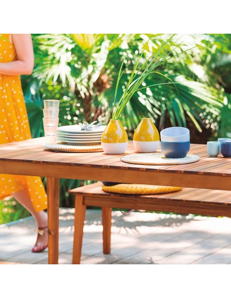 MESA MADERA TIWI 8 P.