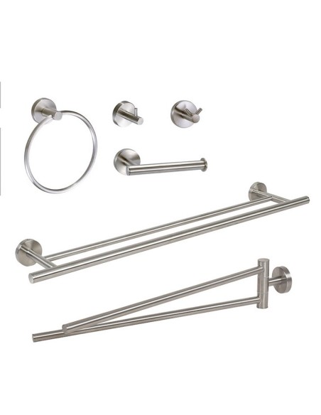 ACC. BAÑO SATIN. COLGADOR SIMPLE HABITEX