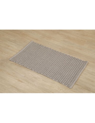 ALFOMBRA ALGODON TRENZADO 50X90CM. TOPO