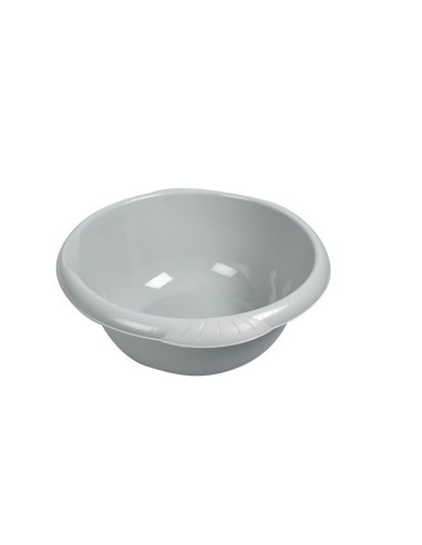 BARREÑO REDONDO 36CM. GRIS CLARO HABITEX