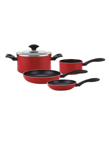 BATERIA COCINA 5 PZAS. MAXIMA ROJA FAGOR