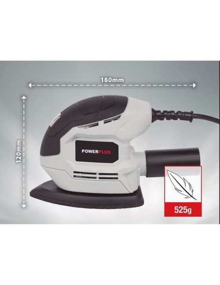 LIJADORA DE MANO POWC40200 VARO 130W