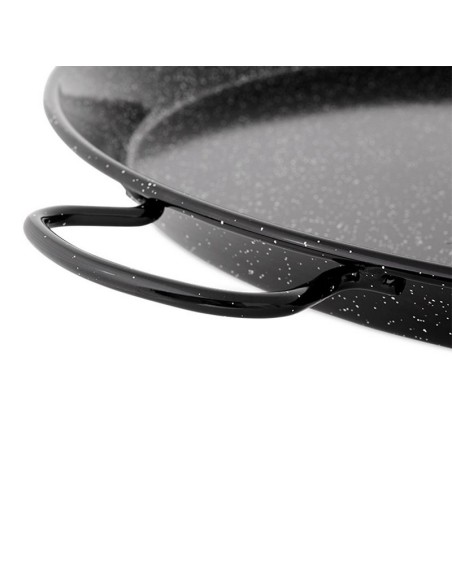 PAELLERA ACERO ESMALTADO 38 CM.