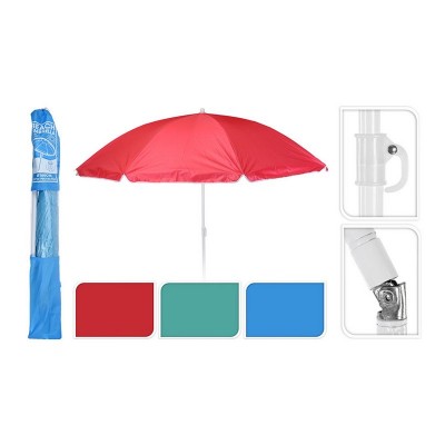 PARASOL PLAYA Ø 150 CM. COLORES SURTIDOS