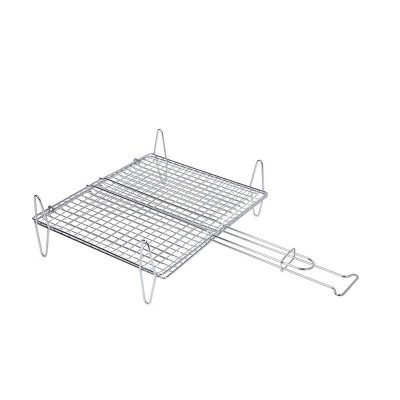 PARRILLA ABOMBADA ZINC 40X45 CM