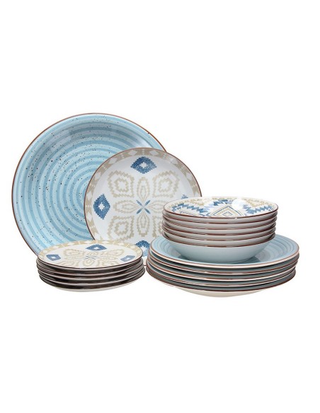 VAJILLA STONEWARE 18 PZ.METRO.CASABLANCA