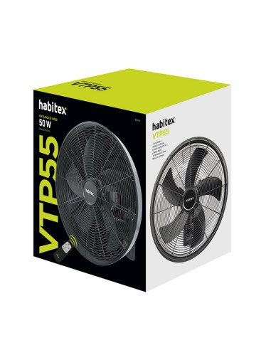 VENTILADOR PARED VTP55M.MANDO. D.HABITEX
