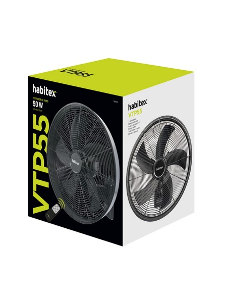 VENTILADOR PARED VTP55M.MANDO. D.HABITEX