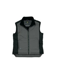 CHALECO CON FORRO POLAR GRIS/NEG T/XL 2