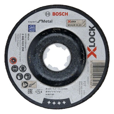 DISCO DESBASTE X-LOCK EXPERT METAL 115X6