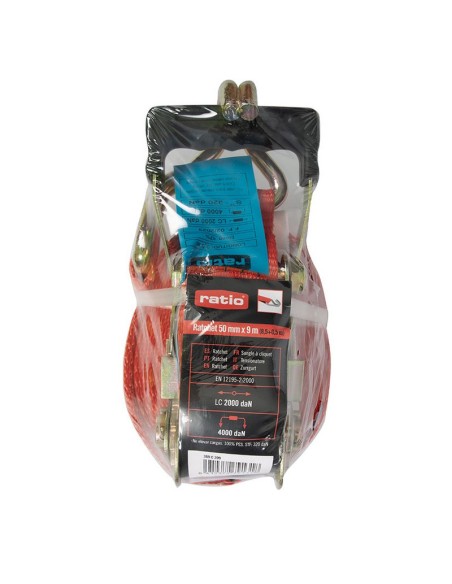 RATCHET 50MMX9M C/MAX.4000KG RATIO GA